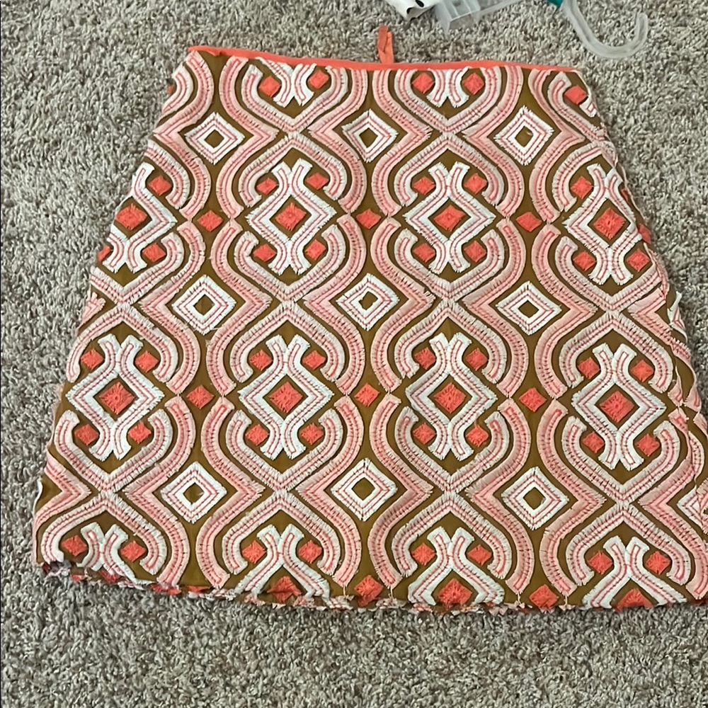 Geometric Patterned Skirt